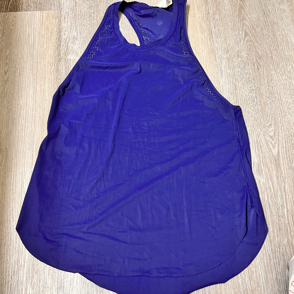 Lululemon ventilated running tank